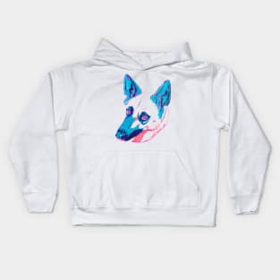 German Shepherd Husky Mix Kids Hoodie